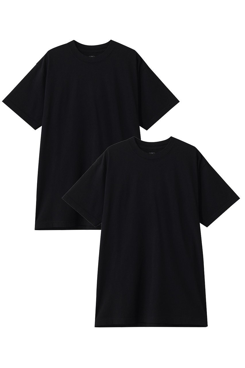 【ブルックス ブラザーズ/Brooks Brothers / MEN】の【MEN】コットン 2パック クルーネック Tシャツ Made in USA インテリア・キッズ・メンズ・レディースファッション・服の通販 founy(ファニー) 　ファッション　Fashion　メンズファッション　Fashion for Men　トップス・カットソー　Cut & Sew Tops　メンズシャツ　Shirts　おすすめ　Recommended / Our Picks　アンダー　Underwear Essentials　ショート　Short, Short Length　シンプル　Simple, Minimal　スウェット / スエット　Sweatshirt, Sweatwear　スリーブ　Sleeve, Long Sleeve / Short Sleeve　セーター　Sweater, Knitwear　新作・新入荷　New Arrivals / New In　ブラック|ID: prp329100004942712 ipo3291000000037097213