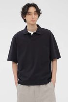 【マーガレット ハウエル/MARGARET HOWELL / MEN】のCOTTON PIQUE JERSEY TOP ネイビー|ID: prp329100004942713 ipo3291000000037097221