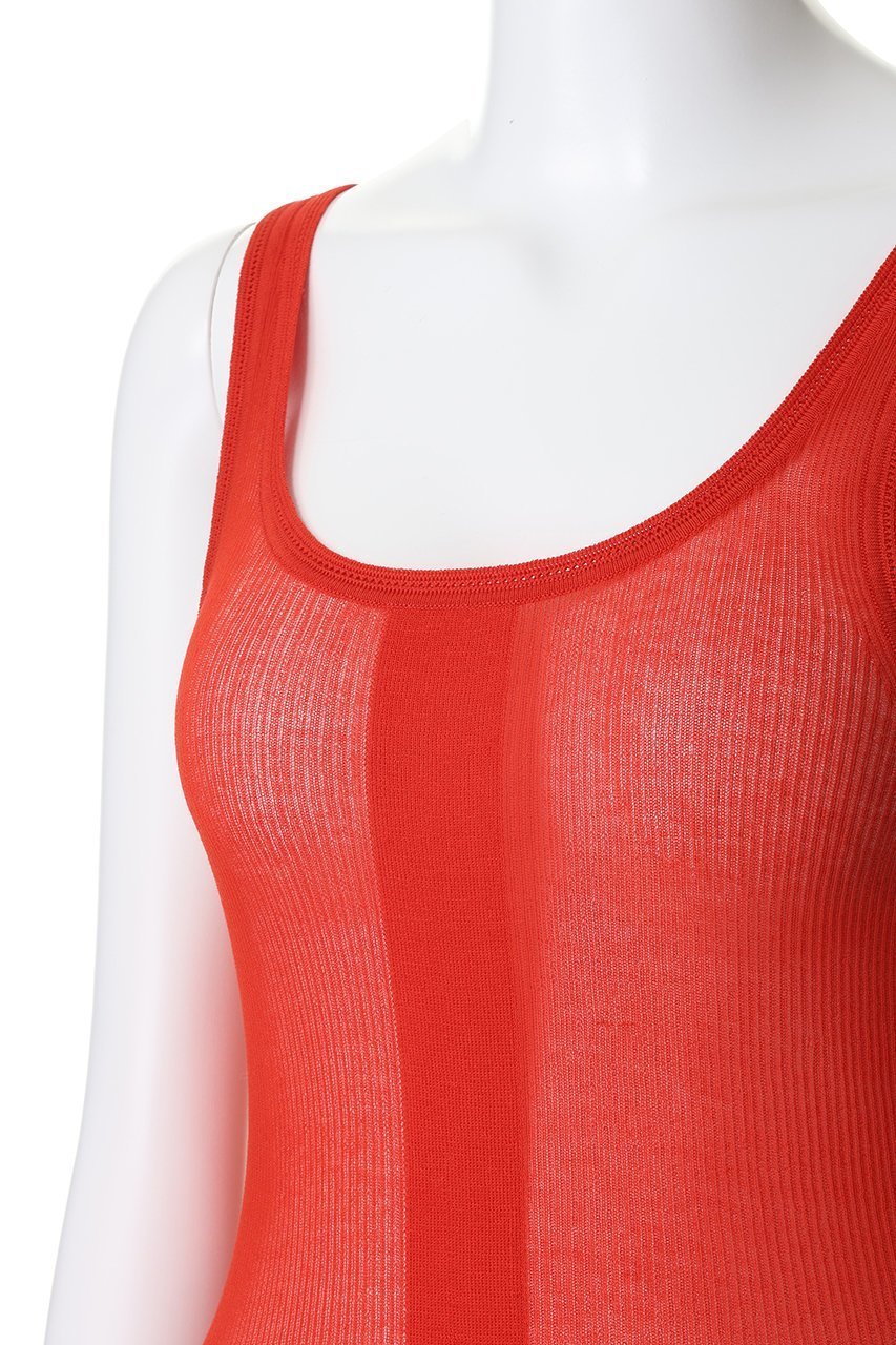 【プランク プロジェクト/PRANK PROJECT】のシアーリブフリルヘムニットタンク 人気、トレンドファッション・服の通販 founy(ファニー) 　ファッション　Fashion　レディースファッション　Fashion for Women　トップス・カットソー　Cut & Sew Tops　ニット　Knit Tops & Sweaters　キャミソール&ノースリーブ　Camisoles & Sleeveless Tops　シャツ・ブラウス・オフィスカジュアル　Elegant Blouses & Button-Ups　ロングTシャツ・Tシャツ　Longline T-Shirts & Tees　カットソー・ベーシックTシャツ　Cut-and-Sewn Tops / Stretch Tees & Basics　インナー　Innerwear　キャミソール　Camisole, Spaghetti Strap Top　シアー　Sheer, See-Through　ジャケット　Jacket, Outerwear　タンク　Tank Top, Sleeveless Top　フィット　Fit, Slim Fit　フリル　Frill, Ruffle　夏　Summer　新作・新入荷　New Arrivals / New In　春　Spring　秋　Autumn　other-5|ID: prp329100004942882 ipo3291000000037099857