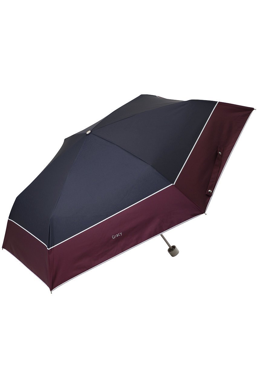 【グレイシー/Gracy】の【晴雨兼用】3段大寸折畳傘Rtro Sports インテリア・キッズ・メンズ・レディースファッション・服の通販 founy(ファニー) 　ファッション　Fashion　レディースファッション　Fashion for Women　レイングッズ・傘・晴雨兼用傘　Umbrellas & Rain Gear　ハンカチ　Handkerchief, Hanky　傘　Umbrella, Parasol　新作・新入荷　New Arrivals / New In　時計　Watch, Wristwatch　ビジネス 仕事 通勤　Business / Work / Commuting　ミッドナイト×ベリー|ID: prp329100004942887 ipo3291000000037099878