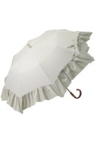 【グレイシー/Gracy】の【晴雨兼用】楽折傘 Peplum Frill ライトストーン|ID: prp329100004942890 ipo3291000000037099903