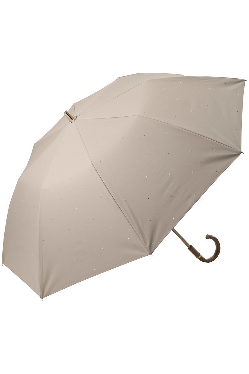 【グレイシー/Gracy】の【晴雨兼用】楽折傘 Studs インテリア・キッズ・メンズ・レディースファッション・服の通販 founy(ファニー) 　ファッション　Fashion　レディースファッション　Fashion for Women　レイングッズ・傘・晴雨兼用傘　Umbrellas & Rain Gear　コンパクト　Compact, Small Size　スタッズ　Studs, Metal Accents　スマート　Smart, Elegant　ハンカチ　Handkerchief, Hanky　リュクス　Luxury, Elegant, High-End, Chic　傘　Umbrella, Parasol　新作・新入荷　New Arrivals / New In　時計　Watch, Wristwatch　アーモンド×ゴールドスタッズ|ID: prp329100004942891 ipo3291000000037099913