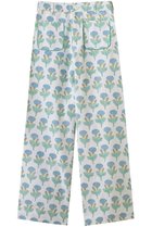 【エスゼット ブロックプリント/SZ Blockprints】のBOSS PANTS FLEUR ワイドパンツ ブルー|ID: prp329100004942892 ipo3291000000037099921