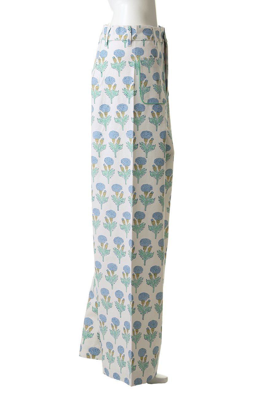 【エスゼット ブロックプリント/SZ Blockprints】のBOSS PANTS FLEUR ワイドパンツ 人気、トレンドファッション・服の通販 founy(ファニー) 　ファッション　Fashion　レディースファッション　Fashion for Women　パンツ　Pants & Trousers　ガーデン　Garden, Gardening　シアー　Sheer, See-Through　タンク　Tank Top, Sleeveless Top　パッチ　Patch, Appliqué　フロント　Front, Front Design　ポケット　Pocket, Pocket Detail　ワイド　Wide, Wide Fit　夏　Summer　新作・新入荷　New Arrivals / New In　春　Spring　S/S・春夏　SS, Spring/Summer, Warm Season　other-3|ID: prp329100004942892 ipo3291000000037099923