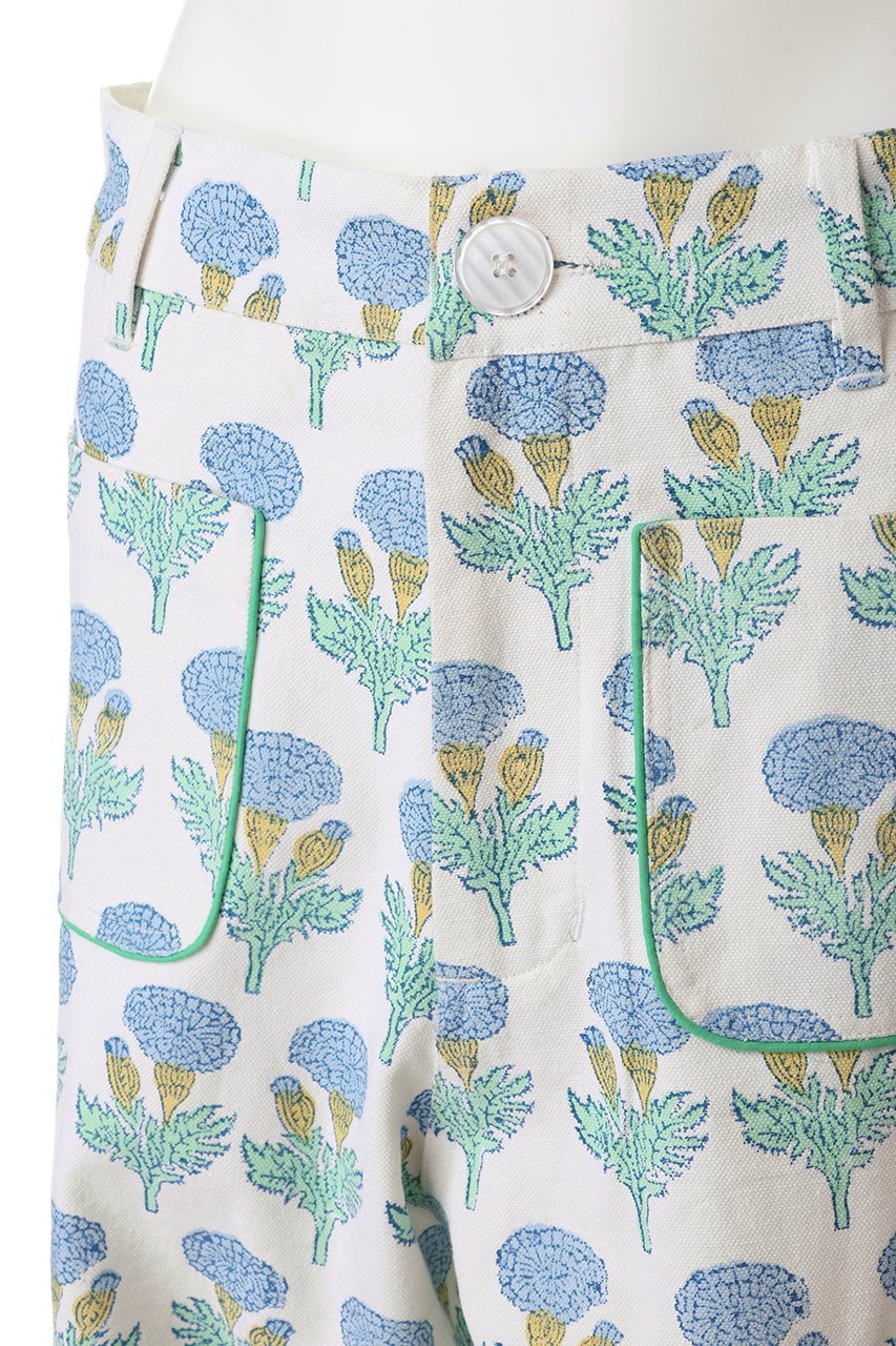 【エスゼット ブロックプリント/SZ Blockprints】のBOSS PANTS FLEUR ワイドパンツ 人気、トレンドファッション・服の通販 founy(ファニー) 　ファッション　Fashion　レディースファッション　Fashion for Women　パンツ　Pants & Trousers　ガーデン　Garden, Gardening　シアー　Sheer, See-Through　タンク　Tank Top, Sleeveless Top　パッチ　Patch, Appliqué　フロント　Front, Front Design　ポケット　Pocket, Pocket Detail　ワイド　Wide, Wide Fit　夏　Summer　新作・新入荷　New Arrivals / New In　春　Spring　S/S・春夏　SS, Spring/Summer, Warm Season　other-5|ID: prp329100004942892 ipo3291000000037099925