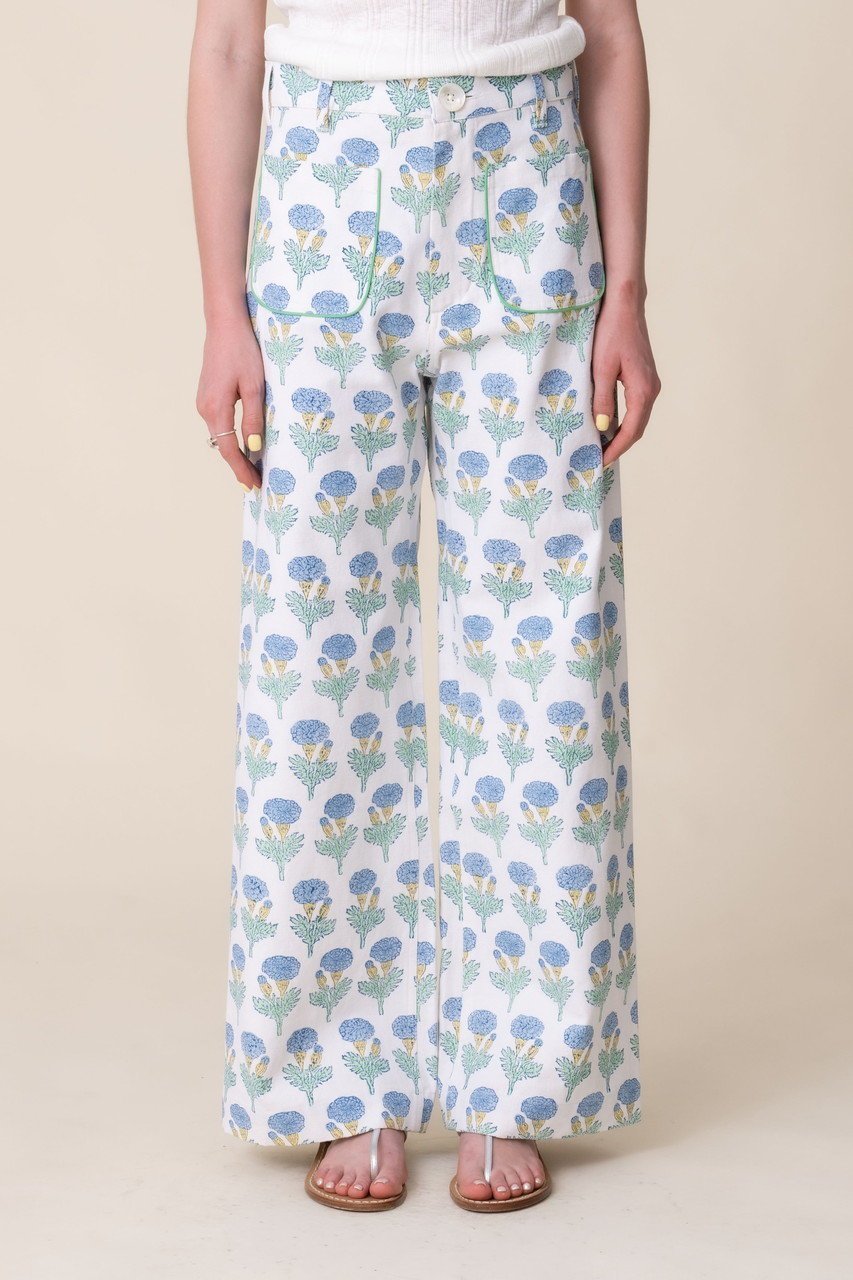 【エスゼット ブロックプリント/SZ Blockprints】のBOSS PANTS FLEUR ワイドパンツ 人気、トレンドファッション・服の通販 founy(ファニー) 　ファッション　Fashion　レディースファッション　Fashion for Women　パンツ　Pants & Trousers　ガーデン　Garden, Gardening　シアー　Sheer, See-Through　タンク　Tank Top, Sleeveless Top　パッチ　Patch, Appliqué　フロント　Front, Front Design　ポケット　Pocket, Pocket Detail　ワイド　Wide, Wide Fit　夏　Summer　新作・新入荷　New Arrivals / New In　春　Spring　S/S・春夏　SS, Spring/Summer, Warm Season　other-8|ID: prp329100004942892 ipo3291000000037099928