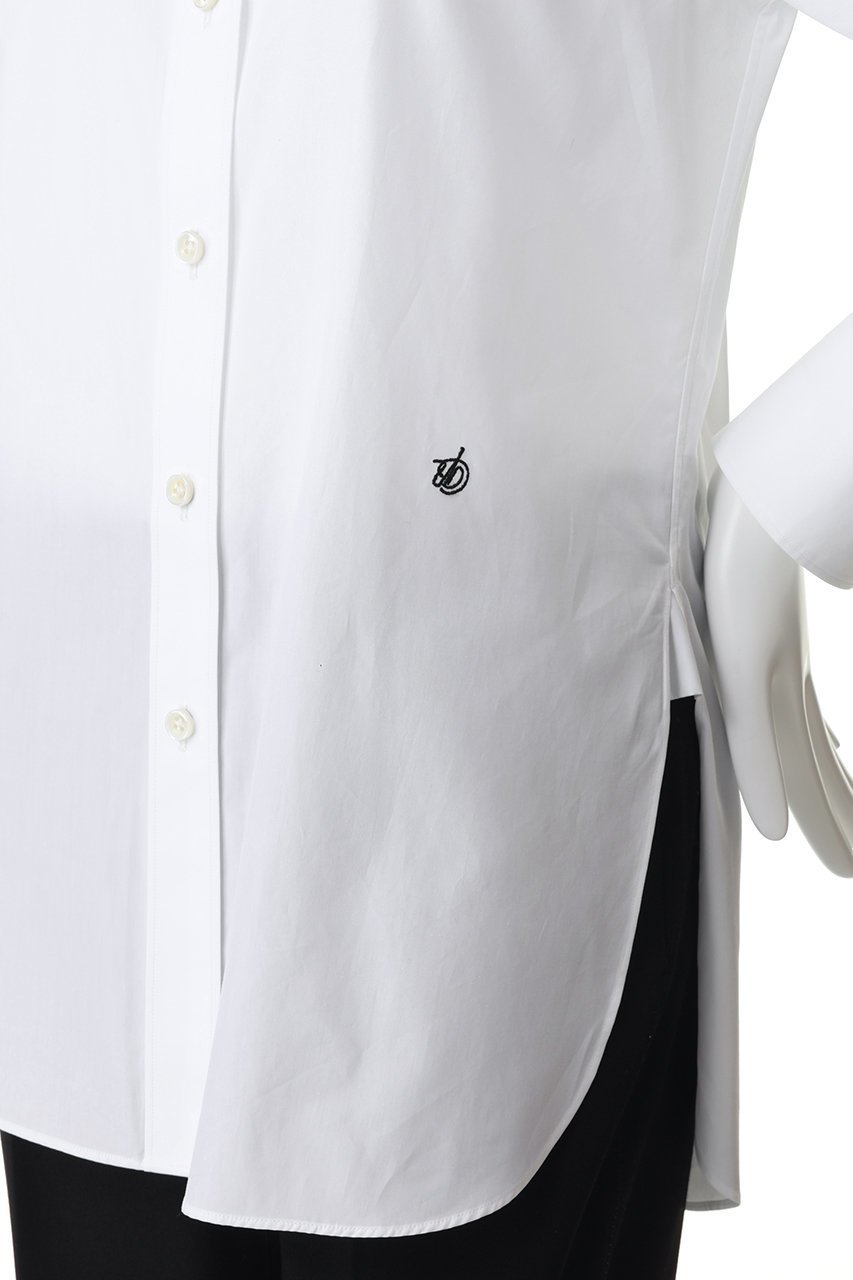 【アンビラン/unbilanc】のレスターシャツ 人気、トレンドファッション・服の通販 founy(ファニー) 　ファッション　Fashion　レディースファッション　Fashion for Women　トップス・カットソー　Cut & Sew Tops　シャツ・ブラウス・オフィスカジュアル　Elegant Blouses & Button-Ups　なめらか　Smooth, Silky Texture　シンプル　Simple, Minimal　スリーブ　Sleeve, Long Sleeve / Short Sleeve　フィット　Fit, Slim Fit　フォルム　Silhouette, Form　ロング　Long, Long-Length　定番　Standard, Basic Item　新作・新入荷　New Arrivals / New In　other-5|ID: prp329100004942894 ipo3291000000037099942