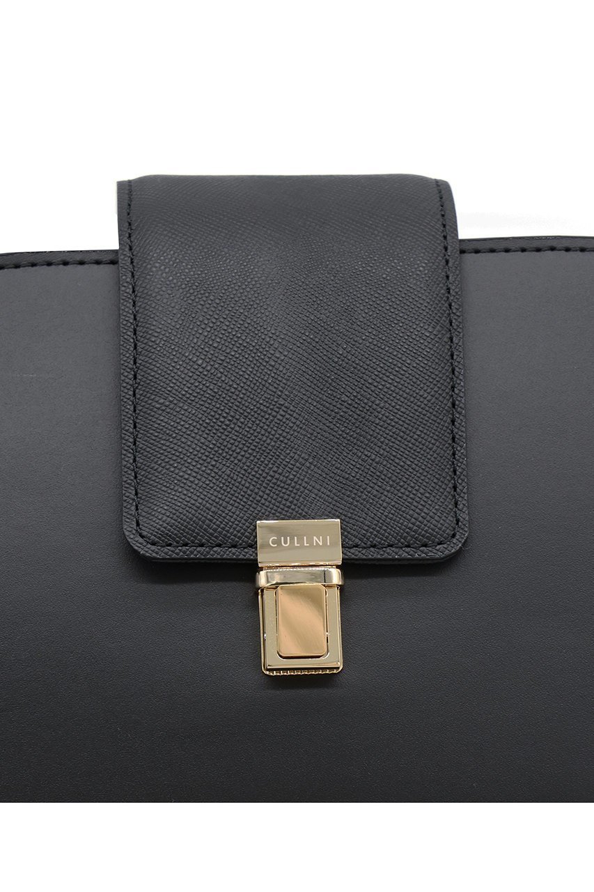 【クルニ/CULLNI】のFlap Trapezoid レザー バッグ 人気、トレンドファッション・服の通販 founy(ファニー) 　ファッション　Fashion　レディースファッション　Fashion for Women　バッグ　Bags　ユニセックス　Unisex, Genderless　フォルム　Silhouette, Form　フラップ　Flap, Flap Pocket　ポケット　Pocket, Pocket Detail　ラップ　Wrap, Wrap Design　新作・新入荷　New Arrivals / New In　other-7|ID: prp329100004942896 ipo3291000000037099963