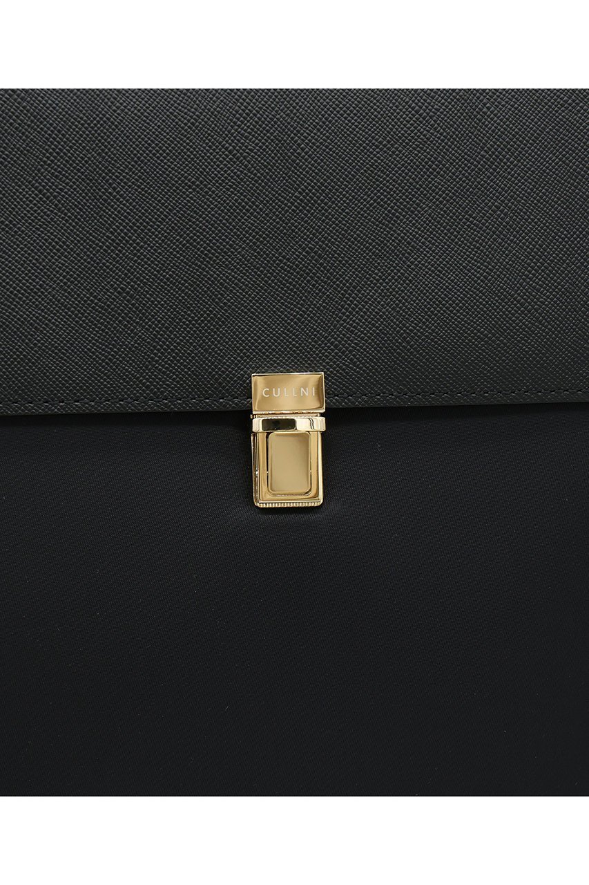 【クルニ/CULLNI】のLeather Flap ナイロン ツイル ショルダーバッグ 人気、トレンドファッション・服の通販 founy(ファニー) 　ファッション　Fashion　レディースファッション　Fashion for Women　バッグ　Bags　ユニセックス　Unisex, Genderless　タフタ　Taffeta, Structured Fabric　ツイル　Twist, Twisted Detail　フラップ　Flap, Flap Pocket　ポケット　Pocket, Pocket Detail　エレガント 上品　Elegant　新作・新入荷　New Arrivals / New In　other-6|ID: prp329100004942897 ipo3291000000037099973