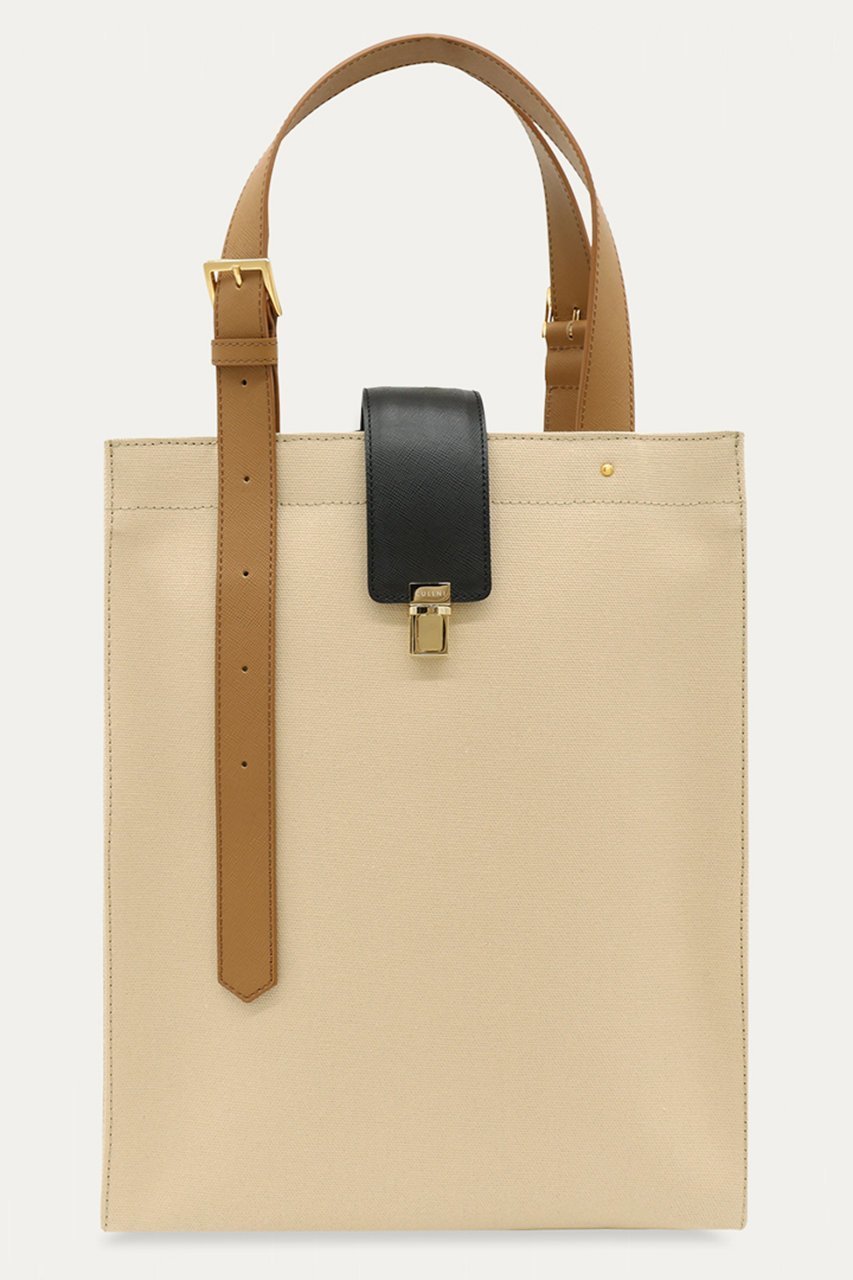 【クルニ/CULLNI】のLeather Flap アジャスタブル ベルト キャンバス トートバッグ 人気、トレンドファッション・服の通販 founy(ファニー) 　ファッション　Fashion　レディースファッション　Fashion for Women　バッグ　Bags　ベルト&ウエストマーク　Belts & Waist Accessories　ユニセックス　Unisex, Genderless　キャンバス　Canvas, Canvas Fabric　コンパクト　Compact, Small Size　フラップ　Flap, Flap Pocket　ポケット　Pocket, Pocket Detail　新作・新入荷　New Arrivals / New In　 other-1|ID: prp329100004942898 ipo3291000000037099974