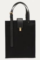 【クルニ/CULLNI】のLeather Flap アジャスタブル ベルト キャンバス トートバッグ ブラック|ID: prp329100004942898 ipo3291000000037099978