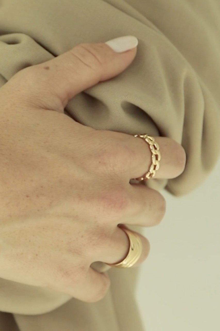 【デイジー ロンドン/DAISY LONDON】の【Polly Sayer】 Solid Chain リング 人気、トレンドファッション・服の通販 founy(ファニー) 　ファッション　Fashion　レディースファッション　Fashion for Women　シンプル　Simple, Minimal　チェーン　Chain, Chain Strap　ベーシック　Basic, Essential　エレガント 上品　Elegant　再入荷　Restock / Back in Stock　other-6|ID: prp329100004942910 ipo3291000000037100074