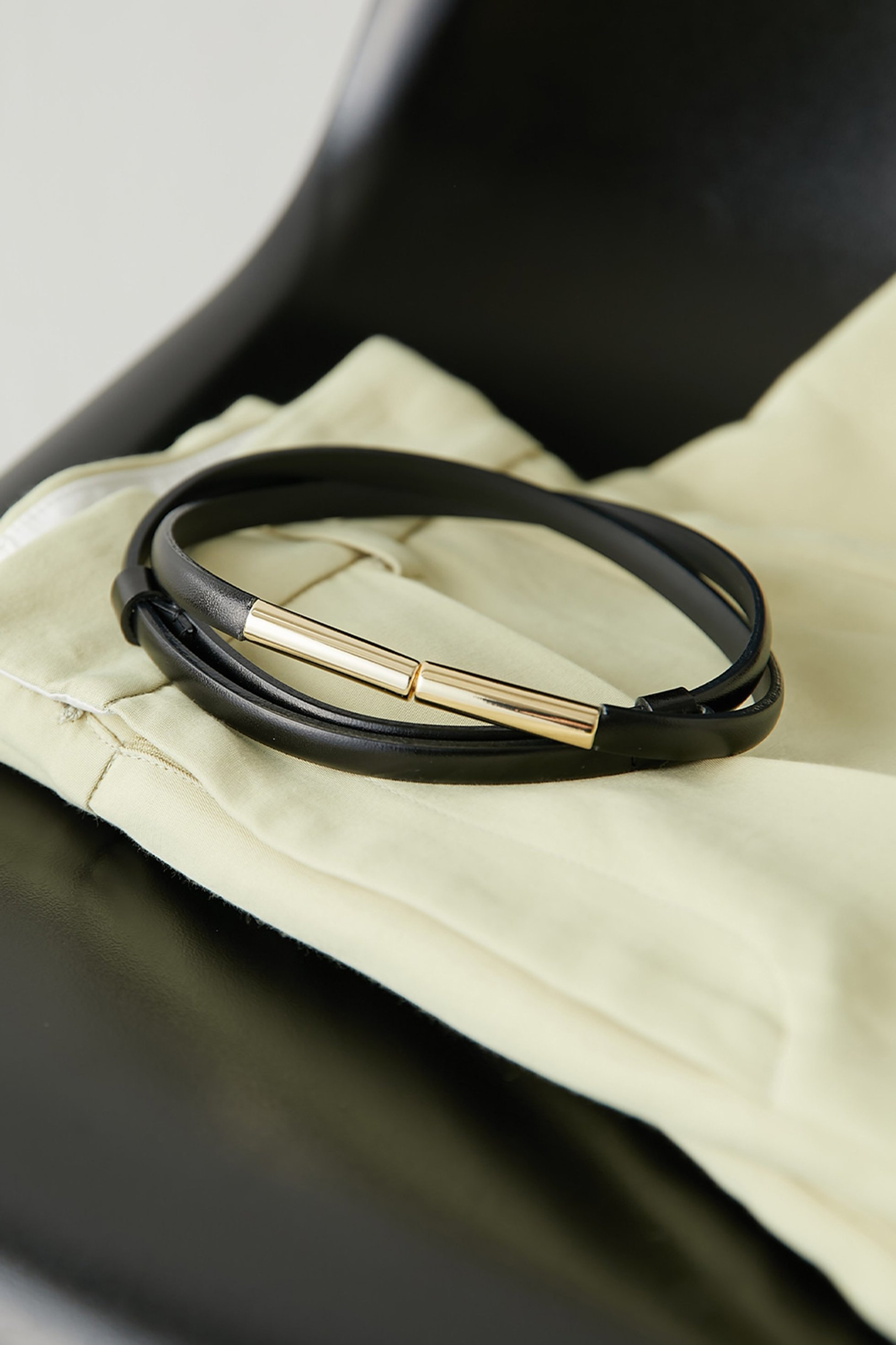 【ガリャルダガランテ/GALLARDAGALANTE】のスティックナローベルト インテリア・キッズ・メンズ・レディースファッション・服の通販 founy(ファニー) 　ファッション　Fashion　レディースファッション　Fashion for Women　ベルト&ウエストマーク　Belts & Waist Accessories　おすすめ　Recommended / Our Picks　アクセサリー　Fashion Accessories　スマート　Smart, Elegant　フロント　Front, Front Design　再入荷　Restock / Back in Stock　ブラック|ID: prp329100004942918 ipo3291000000037100123