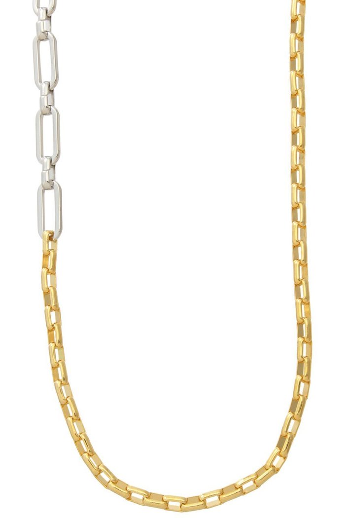 【プランク プロジェクト/PRANK PROJECT】のバイカラーチェーンネックレス / Bicolor Chain Necklace インテリア・キッズ・メンズ・レディースファッション・服の通販 founy(ファウニー) https://founy.com/ ファッション Fashion レディースファッション Fashion for Women ジュエリー Jewelry ネックレス Necklaces & Pendants シルバー Silver, Metallic Silver チェーン Chain, Chain Strap ネックレス Necklace, Pendant Necklace ハイネック High Neck, Mock Neck ロング Long, Long-Length 再入荷 Restock / Back in Stock |ID: prp329100004942919 ipo3291000000037100128