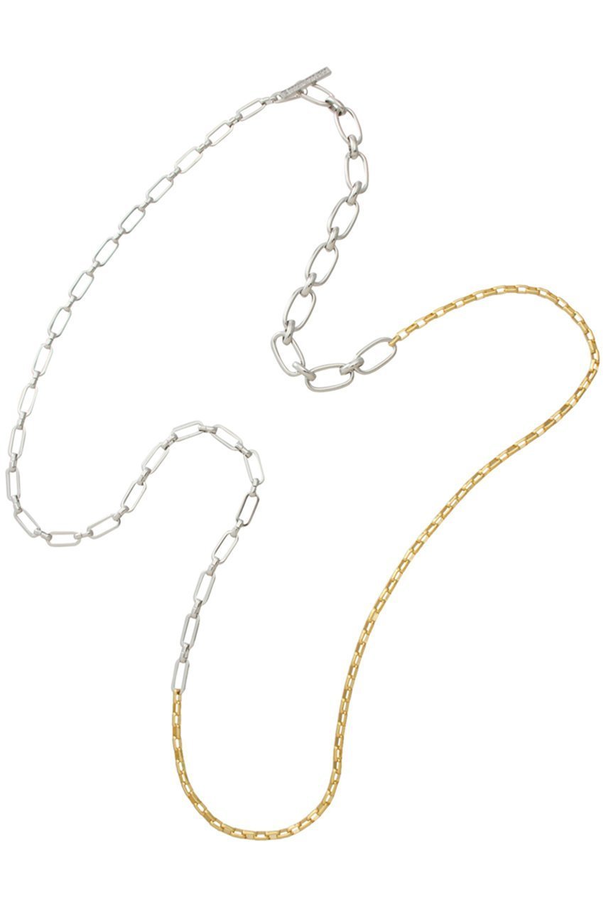 【プランク プロジェクト/PRANK PROJECT】のバイカラーチェーンネックレス / Bicolor Chain Necklace 人気、トレンドファッション・服の通販 founy(ファニー) 　ファッション　Fashion　レディースファッション　Fashion for Women　ジュエリー　Jewelry　ネックレス　Necklaces & Pendants　シルバー　Silver, Metallic Silver　チェーン　Chain, Chain Strap　ネックレス　Necklace, Pendant Necklace　ハイネック　High Neck, Mock Neck　ロング　Long, Long-Length　再入荷　Restock / Back in Stock　other-3|ID: prp329100004942919 ipo3291000000037100131