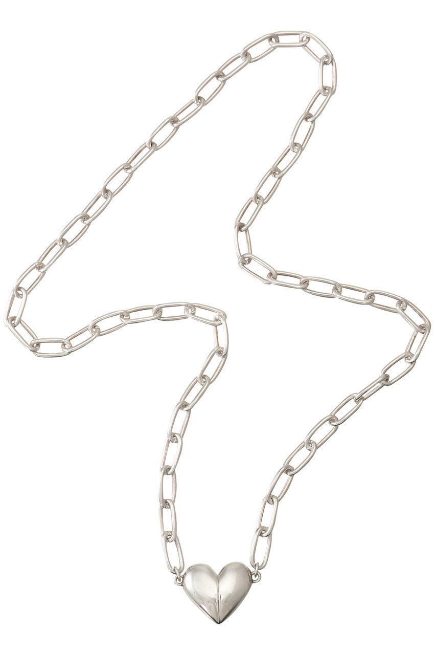 【ノウハウ/KNOWHOW】のMagnets Heart ネックレス M(シルバー) 人気、トレンドファッション・服の通販 founy(ファニー) 　ファッション　Fashion　レディースファッション　Fashion for Women　ジュエリー　Jewelry　ネックレス　Necklaces & Pendants　ユニセックス　Unisex, Genderless　ショート　Short, Short Length　シルバー　Silver, Metallic Silver　チェーン　Chain, Chain Strap　ネックレス　Necklace, Pendant Necklace　マグネット　Magnet, Magnetic Closure　モチーフ　Motif, Design Theme　エレガント 上品　Elegant　再入荷　Restock / Back in Stock　other-5|ID: prp329100004942922 ipo3291000000037100152
