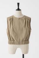 【オーヴィル/EAUVIRE】のシルク和紙ショートジレ 人気、トレンドファッション・服の通販 founy(ファニー) ファッション Fashion レディースファッション Fashion for Women アウター Coat / Outerwear Collection レディースジャケット・軽アウター Jackets おすすめ Recommended / Our Picks コンパクト Compact, Small Size シルク Silk, 100% Silk ジャケット Jacket, Outerwear セットアップ Set-Up, Coordinated Outfit ベスト Vest, Waistcoat エレガント 上品 Elegant 夏 Summer 新作・新入荷 New Arrivals / New In 日本製 Made In Japan |ID:prp329100004942925