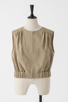 【オーヴィル/EAUVIRE】のシルク和紙ショートジレ 人気、トレンドファッション・服の通販 founy(ファニー) ファッション Fashion レディースファッション Fashion for Women アウター Coat / Outerwear Collection レディースジャケット・軽アウター Jackets おすすめ Recommended / Our Picks コンパクト Compact, Small Size シルク Silk, 100% Silk ジャケット Jacket, Outerwear セットアップ Set-Up, Coordinated Outfit ベスト Vest, Waistcoat エレガント 上品 Elegant 夏 Summer 新作・新入荷 New Arrivals / New In 日本製 Made In Japan thumbnail サンドベージュ|ID: prp329100004942925 ipo3291000000037100170