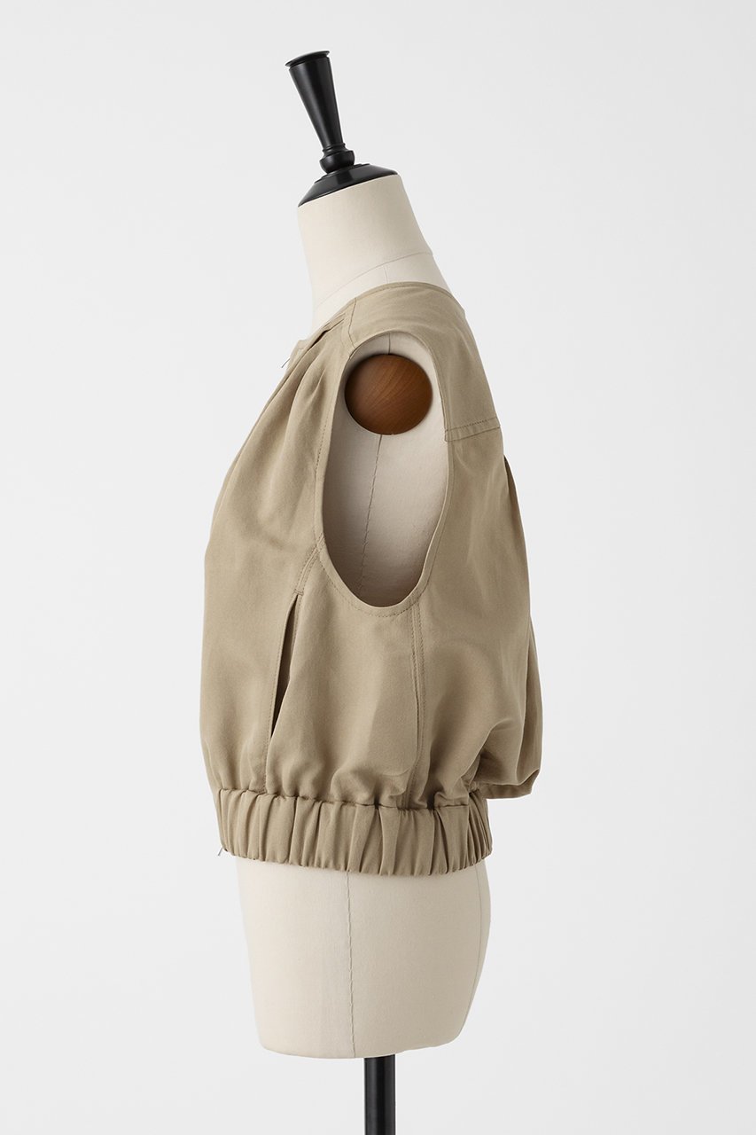 【オーヴィル/EAUVIRE】のシルク和紙ショートジレ 人気、トレンドファッション・服の通販 founy(ファニー) 　ファッション　Fashion　レディースファッション　Fashion for Women　アウター　Coat / Outerwear Collection　レディースジャケット・軽アウター　Jackets　おすすめ　Recommended / Our Picks　コンパクト　Compact, Small Size　シルク　Silk, 100% Silk　ジャケット　Jacket, Outerwear　セットアップ　Set-Up, Coordinated Outfit　ベスト　Vest, Waistcoat　エレガント 上品　Elegant　夏　Summer　新作・新入荷　New Arrivals / New In　日本製　Made In Japan　other-2|ID: prp329100004942925 ipo3291000000037100171