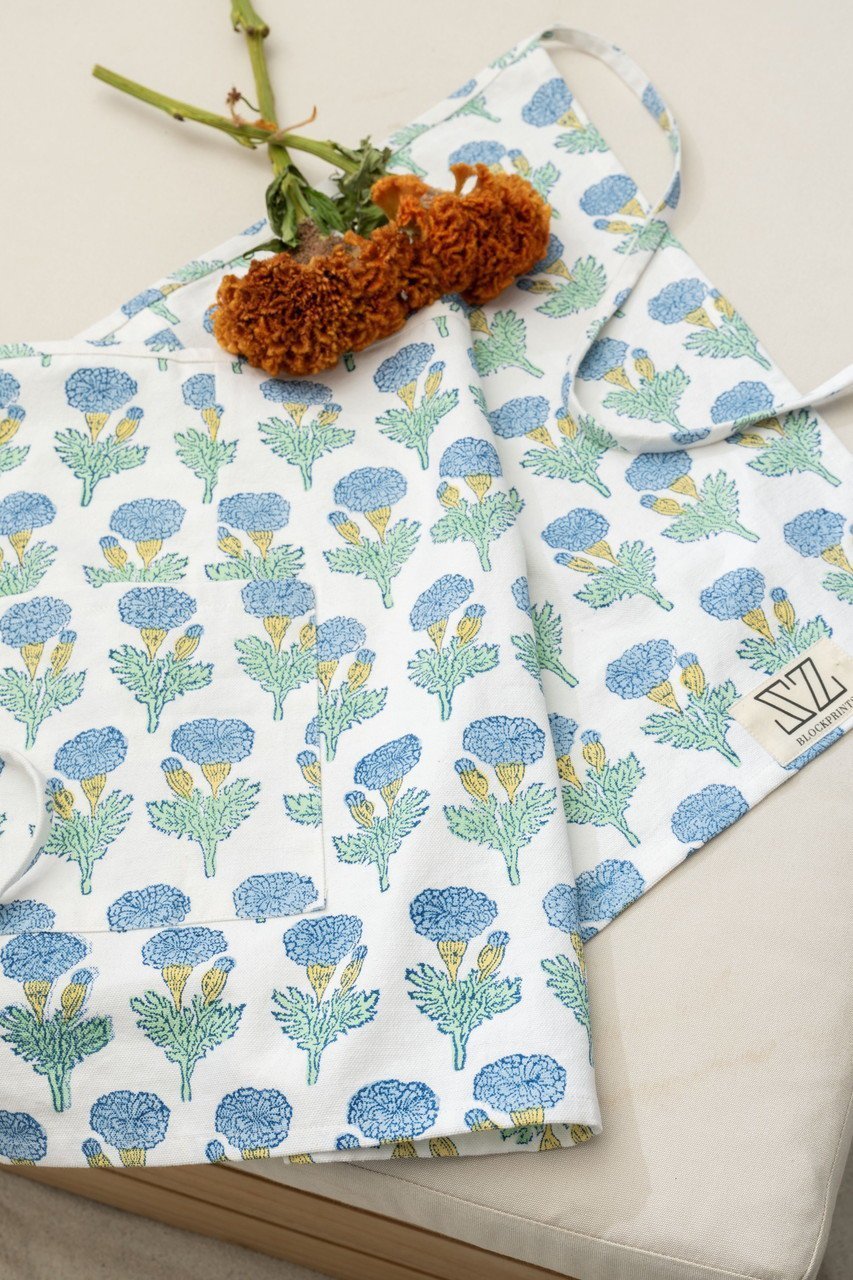 【エスゼット ブロックプリント/SZ Blockprints】のHOST APRON FLEUR エプロン 人気、トレンドファッション・服の通販 founy(ファニー) 　ファッション　Fashion　レディースファッション　Fashion for Women　パーティ　Party, Party Style　プリント　Print, Printed Pattern　モダン　Modern, Contemporary　新作・新入荷　New Arrivals / New In　other-2|ID: prp329100004942926 ipo3291000000037100180