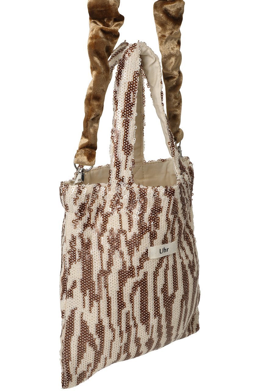 【ウーア/Uhr】の【ELLE SHOP限定】ゼブラ スパンコール ミニショルダーバッグ 人気、トレンドファッション・服の通販 founy(ファニー) 　ファッション　Fashion　レディースファッション　Fashion for Women　バッグ　Bags　ショルダー　Shoulder, Shoulder Strap　スパンコール　Sequins, Sequin Embellishment　フリル　Frill, Ruffle　リュクス　Luxury, Elegant, High-End, Chic　新作・新入荷　New Arrivals / New In　other-4|ID: prp329100004942932 ipo3291000000037100216