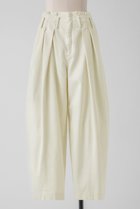 【オーヴィル/EAUVIRE】のシルク和紙カービーパンツ オフホワイト|ID: prp329100004942939 ipo3291000000037100262