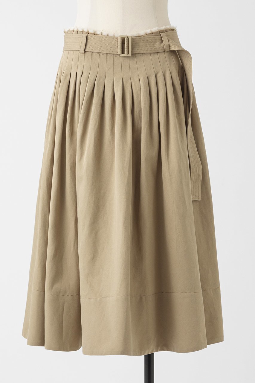 【オーヴィル/EAUVIRE】のシルク和紙タックスカート インテリア・キッズ・メンズ・レディースファッション・服の通販 founy(ファニー) 　ファッション　Fashion　レディースファッション　Fashion for Women　スカート　Skirts　ロングスカート　Long Skirts / Maxi & Midi Skirts　おすすめ　Recommended / Our Picks　シルク　Silk, 100% Silk　セットアップ　Set-Up, Coordinated Outfit　ロング　Long, Long-Length　エレガント 上品　Elegant　新作・新入荷　New Arrivals / New In　日本製　Made In Japan　サンドベージュ|ID: prp329100004942940 ipo3291000000037100271