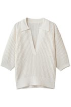 【マルティニーク/martinique】のローゲージポロ ホワイト|ID: prp329100004942942 ipo3291000000037100287