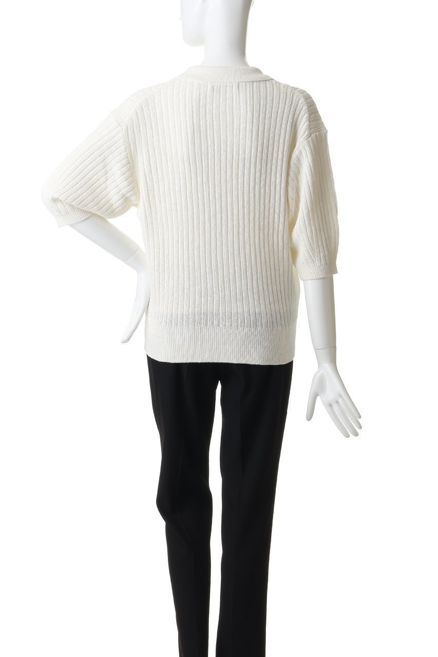 【マルティニーク/martinique】のローゲージポロ 人気、トレンドファッション・服の通販 founy(ファニー) 　ファッション　Fashion　レディースファッション　Fashion for Women　トップス・カットソー　Cut & Sew Tops　ニット　Knit Tops & Sweaters　カジュアルプルオーバー・ニットトップス　Pullovers & Knit Tops / Casual Pullovers　クラシック　Classic, Timeless Style　サマー　Summer, Summer Style　スキッパー　Skipper, Open Collar　リラックス　Relax, Relaxed Fit　エレガント 上品　Elegant　新作・新入荷　New Arrivals / New In　other-4|ID: prp329100004942942 ipo3291000000037100291