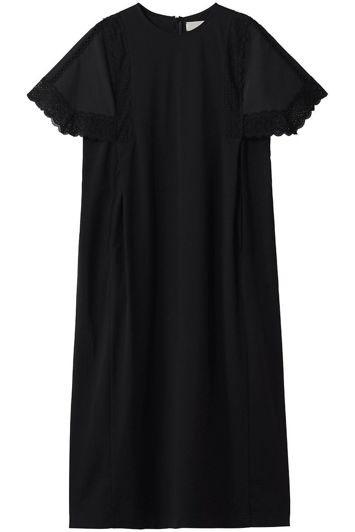 【マリリンムーン/MARILYN MOON】のレースハンカチーフスリーブワンピース インテリア・キッズ・メンズ・レディースファッション・服の通販 founy(ファウニー) https://founy.com/ ファッション Fashion レディースファッション Fashion for Women ワンピース Dresses チュニック Tunic Tops & Dresses エレガント 上品 Elegant カットソー Cut and Sewn Top スリーブ Sleeve, Long Sleeve / Short Sleeve チュニック Tunic, Long Top ハンカチ Handkerchief, Hanky バランス Balance, Style Balance モダン Modern, Contemporary レース Lace, Lace Fabric ロング Long, Long-Length 夏 Summer 新作・新入荷 New Arrivals / New In 透かし Cut-Out, Lacework |ID: prp329100004942943 ipo3291000000037100293