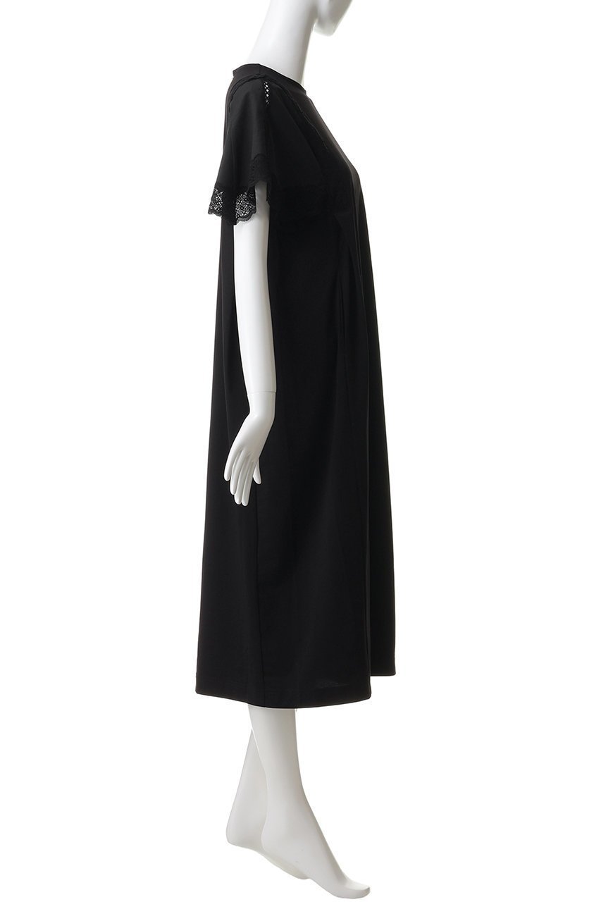 【マリリンムーン/MARILYN MOON】のレースハンカチーフスリーブワンピース 人気、トレンドファッション・服の通販 founy(ファニー) 　ファッション　Fashion　レディースファッション　Fashion for Women　ワンピース　Dresses　チュニック　Tunic Tops & Dresses　エレガント 上品　Elegant　カットソー　Cut and Sewn Top　スリーブ　Sleeve, Long Sleeve / Short Sleeve　チュニック　Tunic, Long Top　ハンカチ　Handkerchief, Hanky　バランス　Balance, Style Balance　モダン　Modern, Contemporary　レース　Lace, Lace Fabric　ロング　Long, Long-Length　夏　Summer　新作・新入荷　New Arrivals / New In　透かし　Cut-Out, Lacework　other-3|ID: prp329100004942943 ipo3291000000037100296