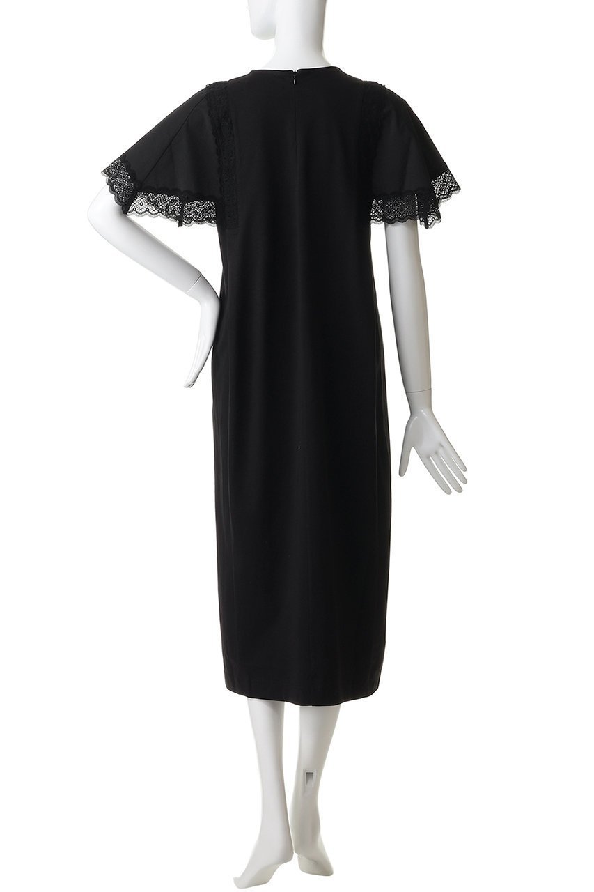 【マリリンムーン/MARILYN MOON】のレースハンカチーフスリーブワンピース 人気、トレンドファッション・服の通販 founy(ファニー) 　ファッション　Fashion　レディースファッション　Fashion for Women　ワンピース　Dresses　チュニック　Tunic Tops & Dresses　エレガント 上品　Elegant　カットソー　Cut and Sewn Top　スリーブ　Sleeve, Long Sleeve / Short Sleeve　チュニック　Tunic, Long Top　ハンカチ　Handkerchief, Hanky　バランス　Balance, Style Balance　モダン　Modern, Contemporary　レース　Lace, Lace Fabric　ロング　Long, Long-Length　夏　Summer　新作・新入荷　New Arrivals / New In　透かし　Cut-Out, Lacework　other-4|ID: prp329100004942943 ipo3291000000037100297