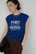 【ガリャルダガランテ/GALLARDAGALANTE】の【GOOD ROCK SPEED】NYCノースリーブロゴTee 別注 ブルー|ID: prp329100004942946 ipo3291000000037100313