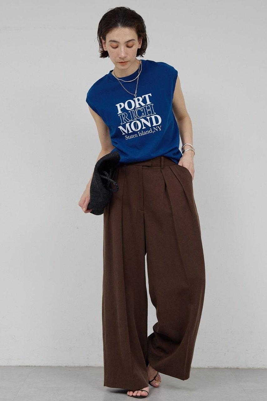 【ガリャルダガランテ/GALLARDAGALANTE】の【GOOD ROCK SPEED】NYCノースリーブロゴTee 別注 人気、トレンドファッション・服の通販 founy(ファニー) 　ファッション　Fashion　レディースファッション　Fashion for Women　トップス・カットソー　Cut & Sew Tops　キャミソール&ノースリーブ　Camisoles & Sleeveless Tops　シャツ・ブラウス・オフィスカジュアル　Elegant Blouses & Button-Ups　ロングTシャツ・Tシャツ　Longline T-Shirts & Tees　カットソー・ベーシックTシャツ　Cut-and-Sewn Tops / Stretch Tees & Basics　キャミソール　Camisole, Spaghetti Strap Top　タンク　Tank Top, Sleeveless Top　ノースリーブ　Sleeveless, No-Sleeve　別注　Limited Edition, Custom Order　夏　Summer　定番　Standard, Basic Item　新作・新入荷　New Arrivals / New In　春　Spring　S/S・春夏　SS, Spring/Summer, Warm Season　other-2|ID: prp329100004942946 ipo3291000000037100314