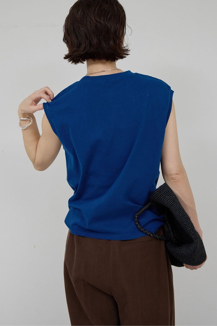 【ガリャルダガランテ/GALLARDAGALANTE】の【GOOD ROCK SPEED】NYCノースリーブロゴTee 別注 人気、トレンドファッション・服の通販 founy(ファニー) 　ファッション　Fashion　レディースファッション　Fashion for Women　トップス・カットソー　Cut & Sew Tops　キャミソール&ノースリーブ　Camisoles & Sleeveless Tops　シャツ・ブラウス・オフィスカジュアル　Elegant Blouses & Button-Ups　ロングTシャツ・Tシャツ　Longline T-Shirts & Tees　カットソー・ベーシックTシャツ　Cut-and-Sewn Tops / Stretch Tees & Basics　キャミソール　Camisole, Spaghetti Strap Top　タンク　Tank Top, Sleeveless Top　ノースリーブ　Sleeveless, No-Sleeve　別注　Limited Edition, Custom Order　夏　Summer　定番　Standard, Basic Item　新作・新入荷　New Arrivals / New In　春　Spring　S/S・春夏　SS, Spring/Summer, Warm Season　other-7|ID: prp329100004942946 ipo3291000000037100319