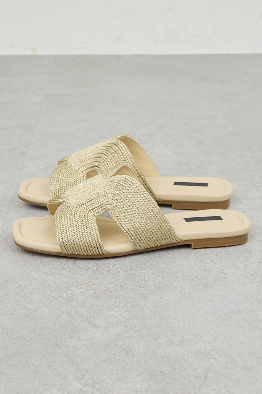 【ガリャルダガランテ/GALLARDAGALANTE】の【2.718】ウーブンサンダル 人気、トレンドファッション・服の通販 founy(ファニー) 　ファッション　Fashion　レディースファッション　Fashion for Women　おすすめ　Recommended / Our Picks　エレガント 上品　Elegant　サンダル　Sandals, Summer Shoes　フラット　Flat, Flat Shoes　新作・新入荷　New Arrivals / New In　軽量　Lightweight, Ultra Light　other-3|ID: prp329100004942949 ipo3291000000037100334