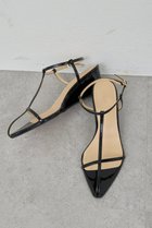 【ガリャルダガランテ/GALLARDAGALANTE】の【2.718】ナローストラップサンダル ブラック|ID: prp329100004942950 ipo3291000000037100337