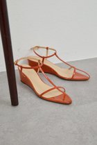 【ガリャルダガランテ/GALLARDAGALANTE】の【2.718】ナローストラップサンダル オレンジ|ID: prp329100004942950 ipo3291000000037100338