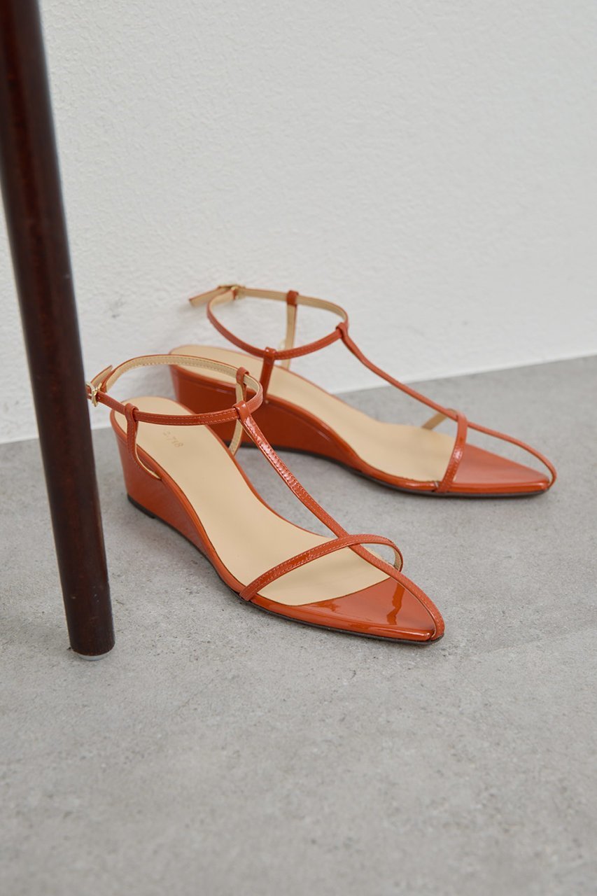 【ガリャルダガランテ/GALLARDAGALANTE】の【2.718】ナローストラップサンダル インテリア・キッズ・メンズ・レディースファッション・服の通販 founy(ファニー) 　ファッション　Fashion　レディースファッション　Fashion for Women　オレンジ　Orange　サンダル　Sandals, Summer Shoes　ベーシック　Basic, Essential　エレガント 上品　Elegant　新作・新入荷　New Arrivals / New In　オレンジ|ID: prp329100004942950 ipo3291000000037100338