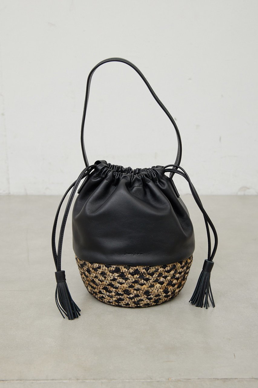 【ガリャルダガランテ/GALLARDAGALANTE】の【Jhuri Shate】ドローストリングバッグ 人気、トレンドファッション・服の通販 founy(ファニー) 　ファッション　Fashion　レディースファッション　Fashion for Women　バッグ　Bags　キャップ&ハット　Hats & Caps　巾着　Drawstring Bag, Kinchaku　シンプル　Simple, Minimal　ジュート　Jute, Natural Fiber　ネップ　Nepp, Slub Yarn　ハンド　Hand, Handmade　フリンジ　Fringe, Tassel　エレガント 上品　Elegant　新作・新入荷　New Arrivals / New In　other-2|ID: prp329100004942951 ipo3291000000037100343