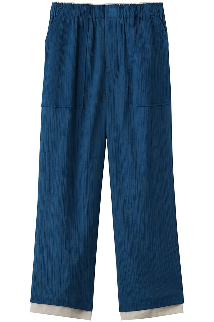 【マルティニーク/martinique】の【CURRENTAGE】バイカラーイージーパンツ インテリア・キッズ・メンズ・レディースファッション・服の通販 founy(ファニー) https://founy.com/ ファッション Fashion レディースファッション Fashion for Women パンツ Pants & Trousers カットソー Cut and Sewn Top ドレープ Drape, Draping Fabric リラックス Relax, Relaxed Fit ワイド Wide, Wide Fit 新作・新入荷 New Arrivals / New In |ID: prp329100004942952 ipo3291000000037100344