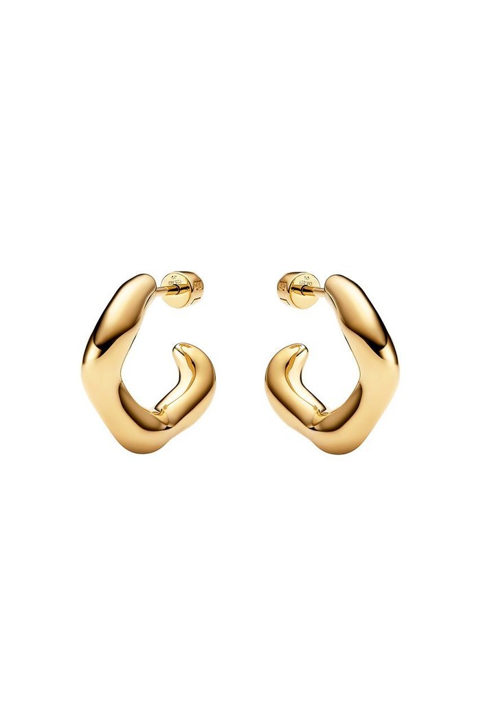 【マリア ブラック/MARIA BLACK】のAnil Hoop ピアス Small (ペア) インテリア・キッズ・メンズ・レディースファッション・服の通販 founy(ファニー) https://founy.com/ ファッション Fashion レディースファッション Fashion for Women ジュエリー Jewelry ファッションリング Fashion Rings イヤリング・フープ・ドロップタイプ Hoop, Drop & Clip Earrings イヤリング Earrings ウェーブ Wavy Pattern フォルム Silhouette, Form フープ Hoop, Hoop Earrings エレガント 上品 Elegant 新作・新入荷 New Arrivals / New In |ID: prp329100004942954 ipo3291000000037100356