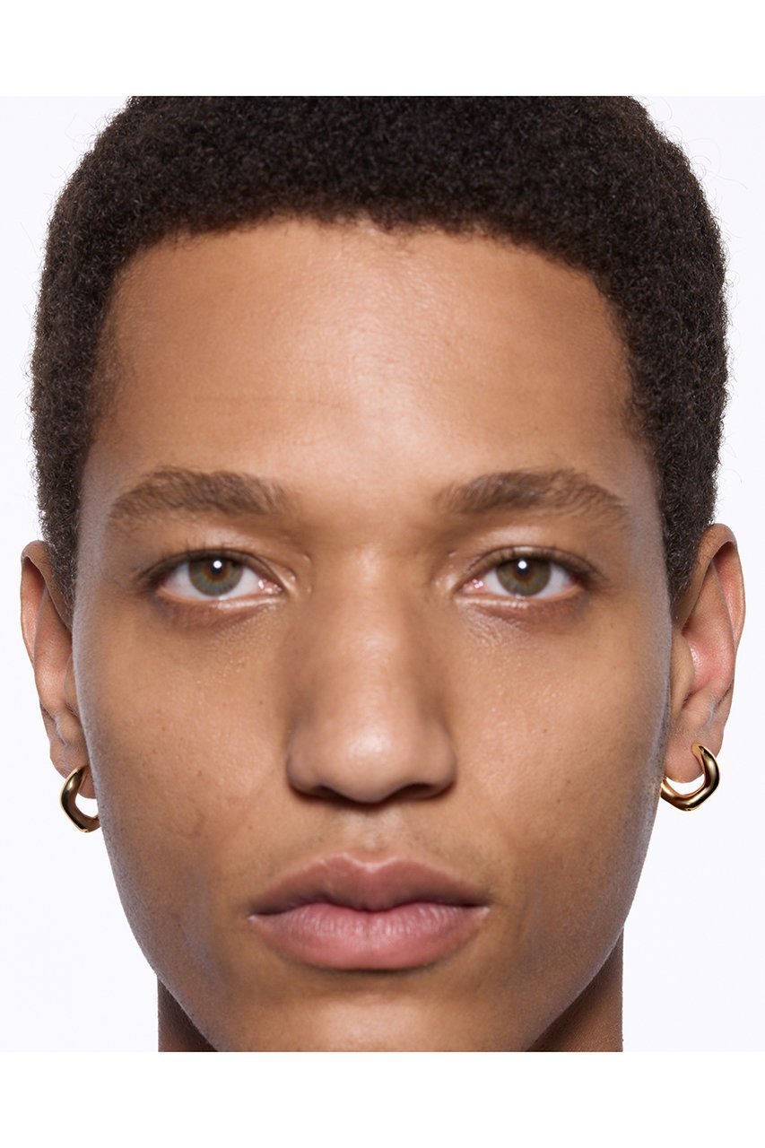 【マリア ブラック/MARIA BLACK】のAnil Hoop ピアス Small (ペア) 人気、トレンドファッション・服の通販 founy(ファニー) 　ファッション　Fashion　レディースファッション　Fashion for Women　ジュエリー　Jewelry　ファッションリング　Fashion Rings　イヤリング・フープ・ドロップタイプ　Hoop, Drop & Clip Earrings　イヤリング　Earrings　ウェーブ　Wavy Pattern　フォルム　Silhouette, Form　フープ　Hoop, Hoop Earrings　エレガント 上品　Elegant　新作・新入荷　New Arrivals / New In　other-2|ID: prp329100004942954 ipo3291000000037100358