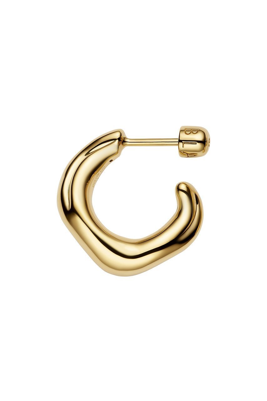 【マリア ブラック/MARIA BLACK】のAnil Hoop ピアス Small (ペア) 人気、トレンドファッション・服の通販 founy(ファニー) 　ファッション　Fashion　レディースファッション　Fashion for Women　ジュエリー　Jewelry　ファッションリング　Fashion Rings　イヤリング・フープ・ドロップタイプ　Hoop, Drop & Clip Earrings　イヤリング　Earrings　ウェーブ　Wavy Pattern　フォルム　Silhouette, Form　フープ　Hoop, Hoop Earrings　エレガント 上品　Elegant　新作・新入荷　New Arrivals / New In　other-5|ID: prp329100004942954 ipo3291000000037100361