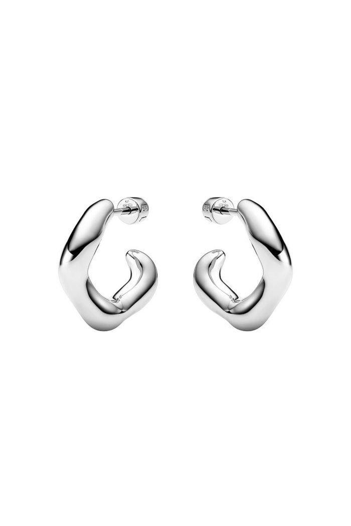 【マリア ブラック/MARIA BLACK】のAnil Hoop ピアス Small(ペア) インテリア・キッズ・メンズ・レディースファッション・服の通販 founy(ファニー) https://founy.com/ ファッション Fashion レディースファッション Fashion for Women ジュエリー Jewelry ファッションリング Fashion Rings イヤリング・フープ・ドロップタイプ Hoop, Drop & Clip Earrings イヤリング Earrings ウェーブ Wavy Pattern フォルム Silhouette, Form フープ Hoop, Hoop Earrings エレガント 上品 Elegant 新作・新入荷 New Arrivals / New In |ID: prp329100004942955 ipo3291000000037100364