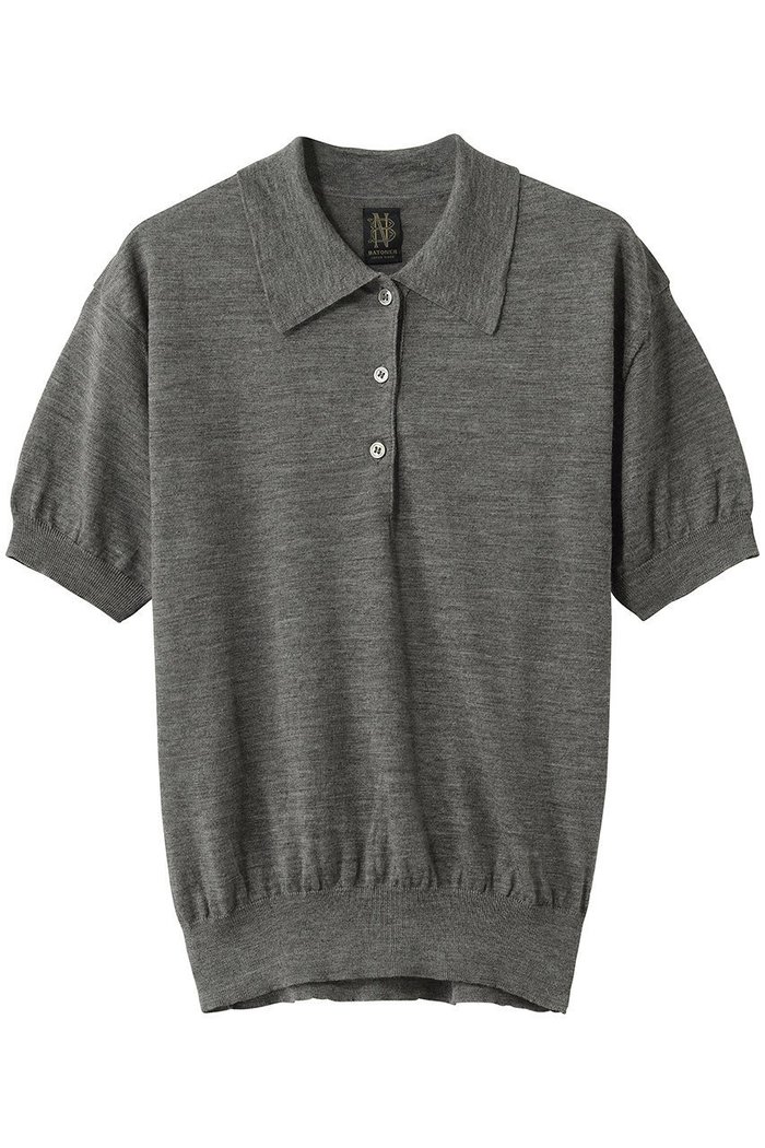 【バトナー/BATONER】のCHOMA ポロ ショート スリーブ インテリア・キッズ・メンズ・レディースファッション・服の通販 founy(ファニー) https://founy.com/ ファッション Fashion レディースファッション Fashion for Women トップス・カットソー Cut & Sew Tops ニット Knit Tops & Sweaters カジュアルプルオーバー・ニットトップス Pullovers & Knit Tops / Casual Pullovers シアー Sheer, See-Through ショート Short, Short Length スリーブ Sleeve, Long Sleeve / Short Sleeve マニッシュ Mannish, Boyish 新作・新入荷 New Arrivals / New In |ID: prp329100004942962 ipo3291000000037100402