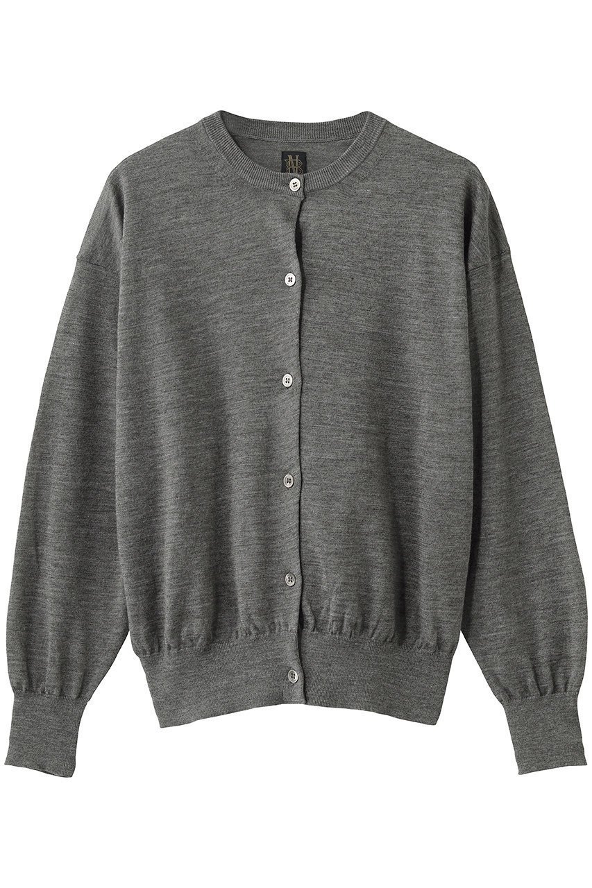 【バトナー/BATONER】のCHOMA クルーネック カーディガン インテリア・キッズ・メンズ・レディースファッション・服の通販 founy(ファニー) 　ファッション　Fashion　レディースファッション　Fashion for Women　トップス・カットソー　Cut & Sew Tops　ニット　Knit Tops & Sweaters　カーディガン・羽織り　Layered Style Cardigans　カーディガン　Cardigan, Knitwear　ベーシック　Basic, Essential　定番　Standard, Basic Item　新作・新入荷　New Arrivals / New In　グレージュ|ID: prp329100004942963 ipo3291000000037100411
