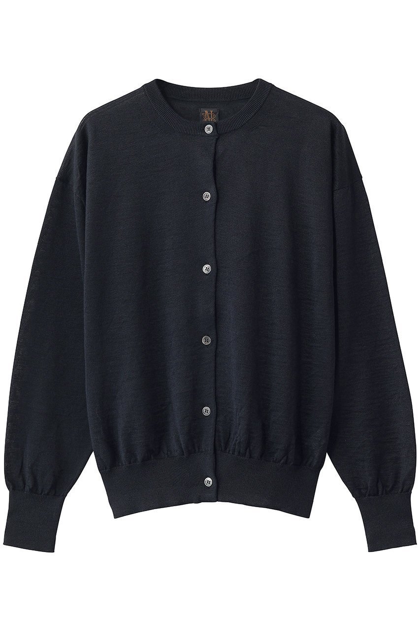 【バトナー/BATONER】のCHOMA クルーネック カーディガン インテリア・キッズ・メンズ・レディースファッション・服の通販 founy(ファニー) 　ファッション　Fashion　レディースファッション　Fashion for Women　トップス・カットソー　Cut & Sew Tops　ニット　Knit Tops & Sweaters　カーディガン・羽織り　Layered Style Cardigans　カーディガン　Cardigan, Knitwear　ベーシック　Basic, Essential　定番　Standard, Basic Item　新作・新入荷　New Arrivals / New In　ネイビー|ID: prp329100004942963 ipo3291000000037100412