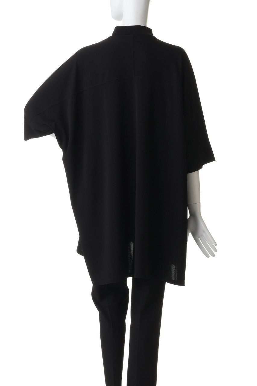 【プレインピープル/PLAIN PEOPLE】のトリアセテートドライポンチモックネックトップ 人気、トレンドファッション・服の通販 founy(ファニー) 　ファッション　Fashion　レディースファッション　Fashion for Women　トップス・カットソー　Cut & Sew Tops　シャツ・ブラウス・オフィスカジュアル　Elegant Blouses & Button-Ups　ロングTシャツ・Tシャツ　Longline T-Shirts & Tees　カットソー・ベーシックTシャツ　Cut-and-Sewn Tops / Stretch Tees & Basics　なめらか　Smooth, Silky Texture　ショート　Short, Short Length　シンプル　Simple, Minimal　スリーブ　Sleeve, Long Sleeve / Short Sleeve　新作・新入荷　New Arrivals / New In　other-4|ID: prp329100004942964 ipo3291000000037100422