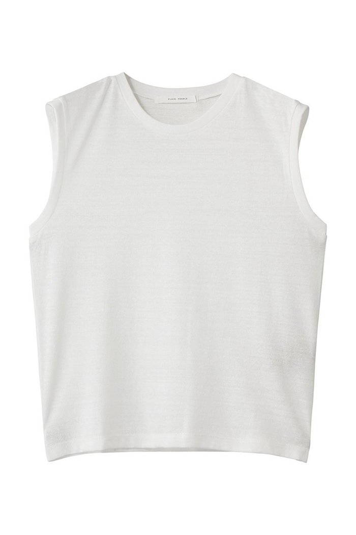 【プレインピープル/PLAIN PEOPLE】のムラ糸アーサー天竺/SUVIN ノースリーブ インテリア・キッズ・メンズ・レディースファッション・服の通販 founy(ファニー) https://founy.com/ ファッション Fashion レディースファッション Fashion for Women トップス・カットソー Cut & Sew Tops キャミソール&ノースリーブ Camisoles & Sleeveless Tops シャツ・ブラウス・オフィスカジュアル Elegant Blouses & Button-Ups ロングTシャツ・Tシャツ Longline T-Shirts & Tees カットソー・ベーシックTシャツ Cut-and-Sewn Tops / Stretch Tees & Basics おすすめ Recommended / Our Picks インナー Innerwear キャミソール Camisole, Spaghetti Strap Top シンプル Simple, Minimal タンク Tank Top, Sleeveless Top ノースリーブ Sleeveless, No-Sleeve エレガント 上品 Elegant 新作・新入荷 New Arrivals / New In |ID: prp329100004942966 ipo3291000000037100432